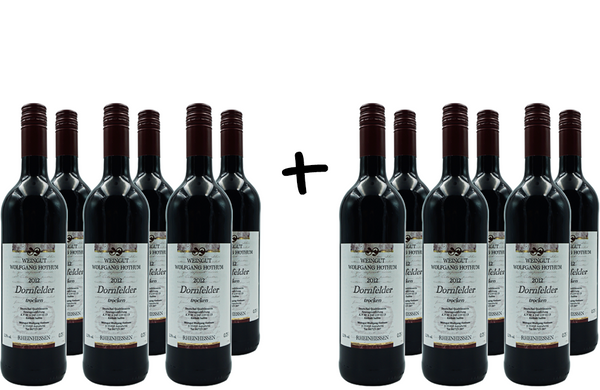 6+6 Paket | 2012 Dornfelder • trocken