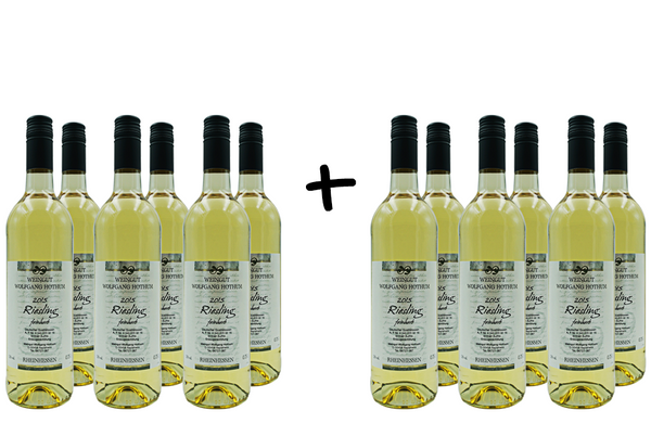 6+6 Paket | 2015 Riesling • feinherb