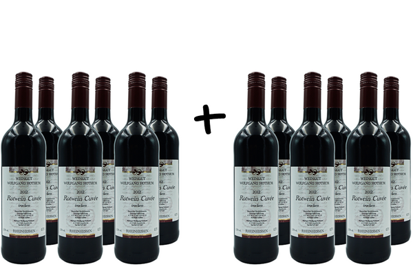 6+6 Paket | 2012 Rotwein Cuvée • trocken