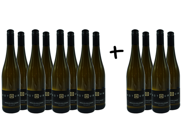 8+4 Paket | GRAUBURGUNDER Feinschliff • trocken